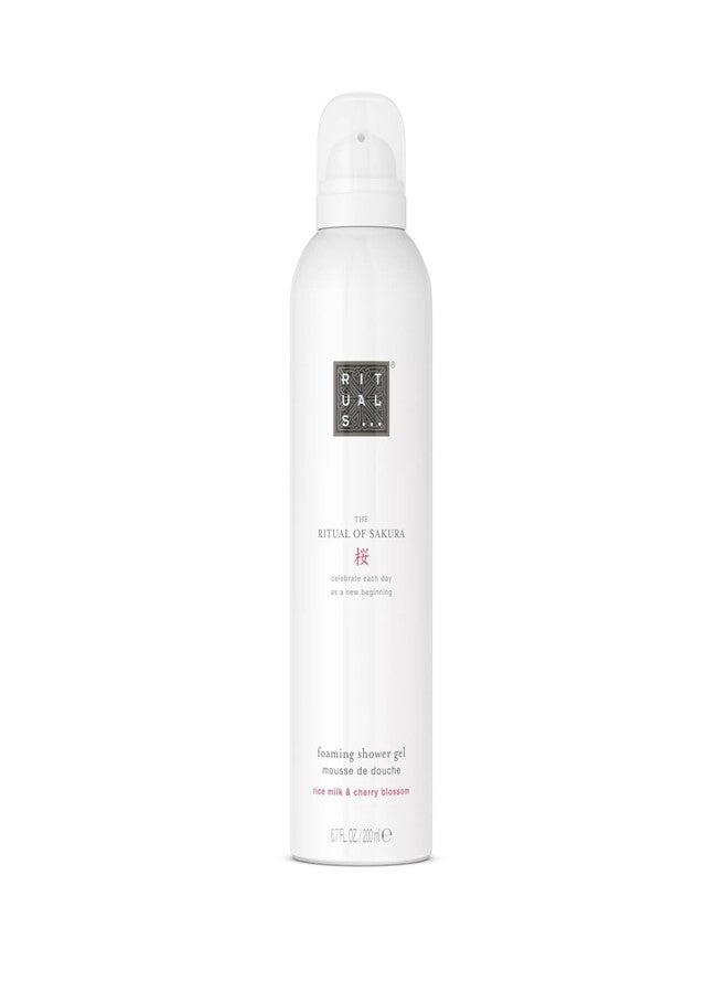 RITUALS Sakura Foaming Shower Gel, Rice Milk & Cherry Blossom, 6.7 fl oz - Image 1